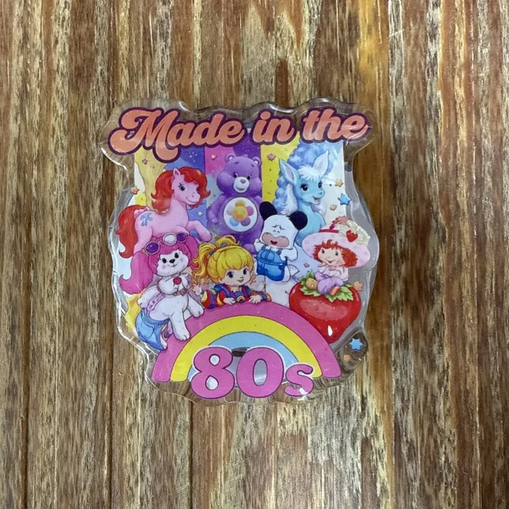 Magnetic Rainbow Brite Made in the 80s Pop Up Phone Grip